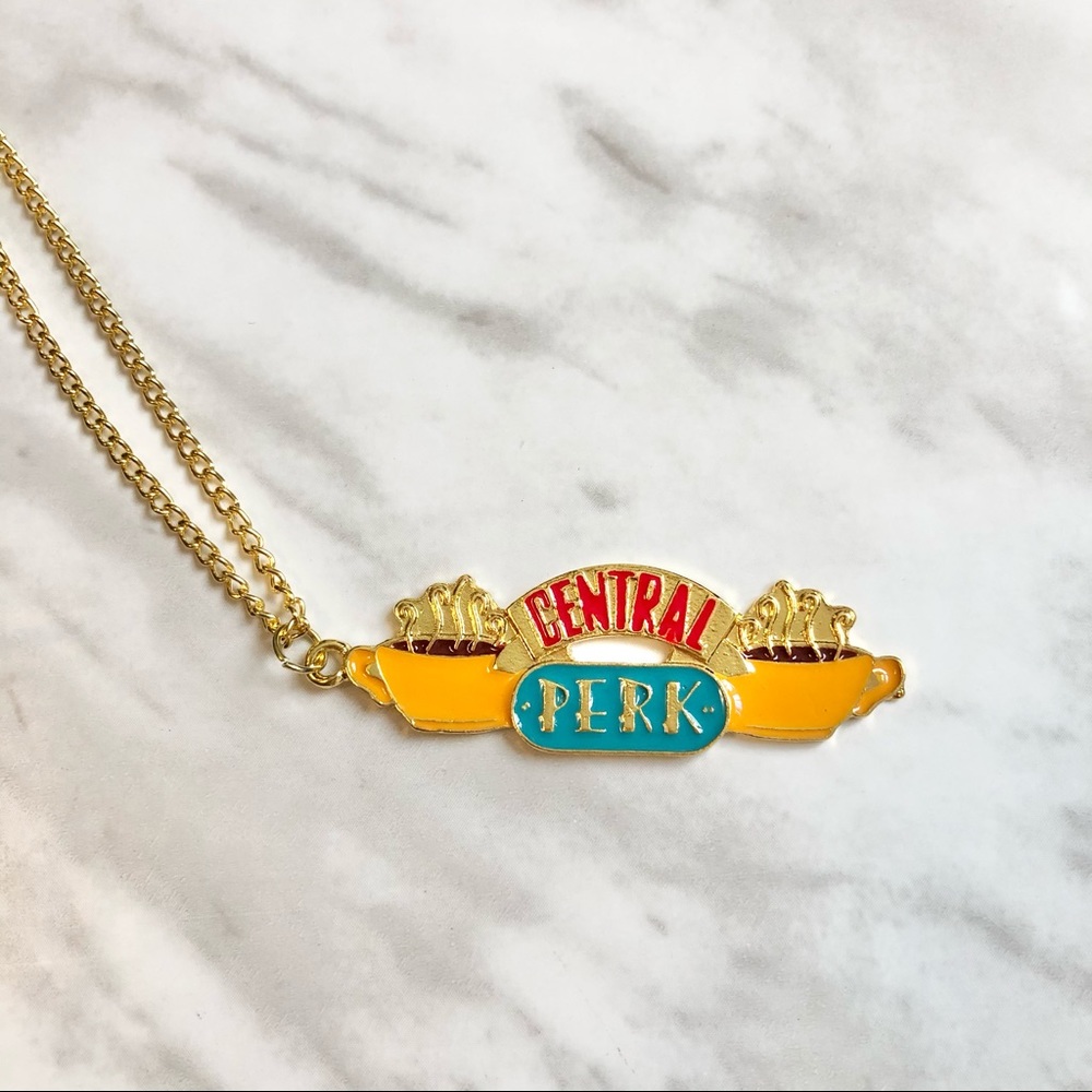 🎉 New Friends Central Perk Pendant Necklace